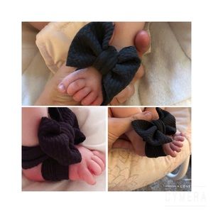 Bow booties